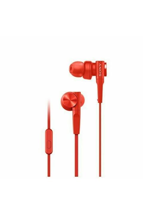Sony Mdr-xb55ap Uyumlu Kablolu Kulaklık Kırmızı