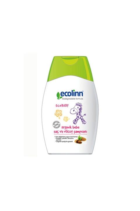 Ecolinn 300ml Organik Bebe Saç Ve Vücut Şampuan