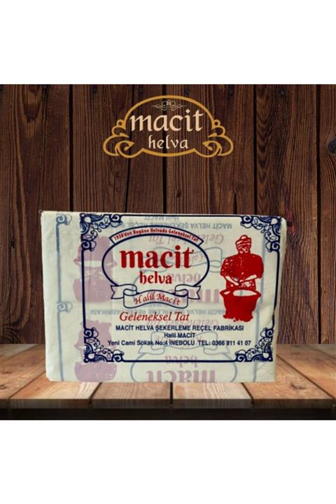 inebolu macit helva Sade Tahin Helva 6 Kg (bütün Paket)