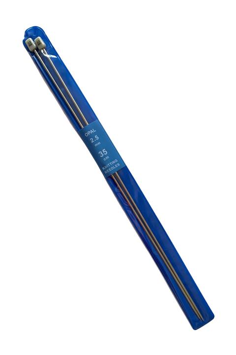 OPAL 2,5 Mm 35 Cm Paslanmaz Titanyum Örgü Şişi