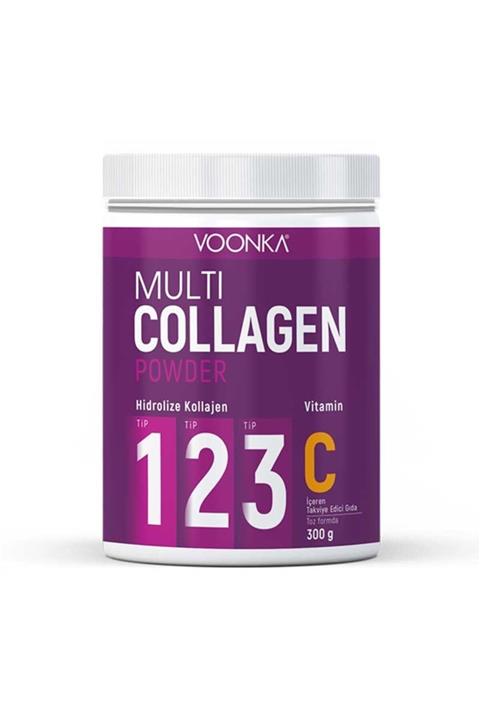 Voonka Multi Collagen Powder + Vitamin C 300gr