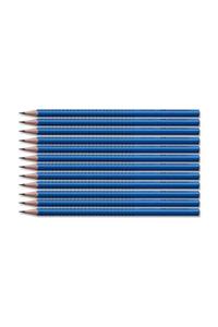 FaberCastell Yayınları Faber Grip 2001 Üçgen Kurşun Kalem Mavi 12 Li Paket