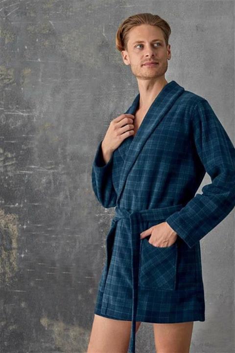 MARQUE SOSYETHEPAZARI Erkek Ekose Polar Sabahlık Ropdöşambr