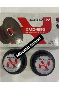 FORX5 Forx Xmd-1316 16cm Midrange 160wat 70rms Yeni Seri Kapaksız Iki Adet