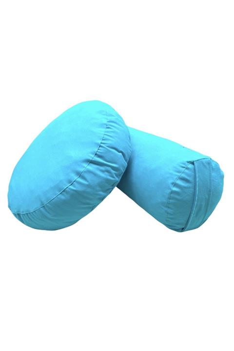 REMEGE Yoga Bolster Minderi & Meditasyon Minderi / Ikili Set