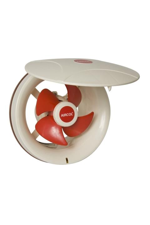 Aircol 20 K Abs Plastik Dekoratif Sessiz Kapaklı Aksiyel Fan / Aspiratör 360 M³/h