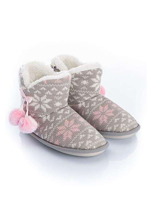 Twigy Kadın Gri Ev Botu