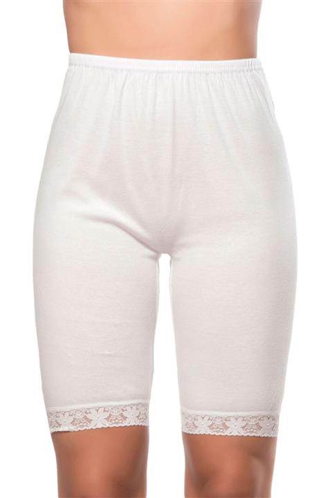 ÖZKAN underwear Özkan 0114 Kadın Ribana Dantelli Paçalı Don