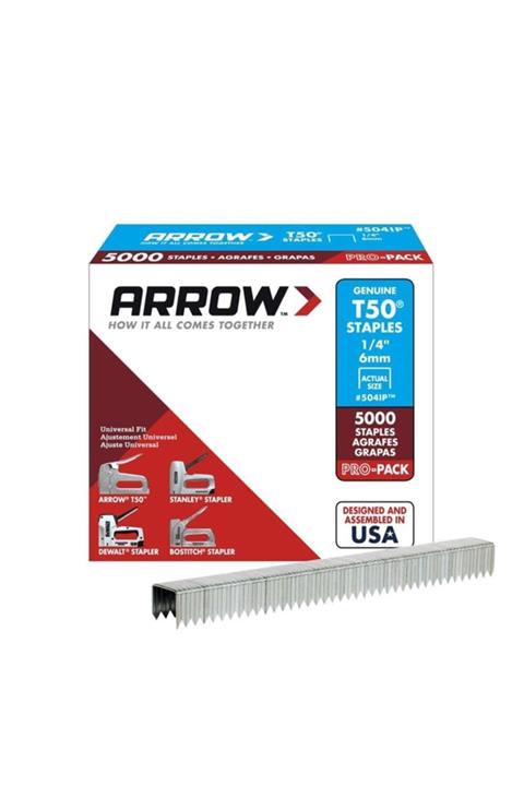 ARROW Profesyonel Zımba Teli Ar5041p 6 mm 5000 Adet