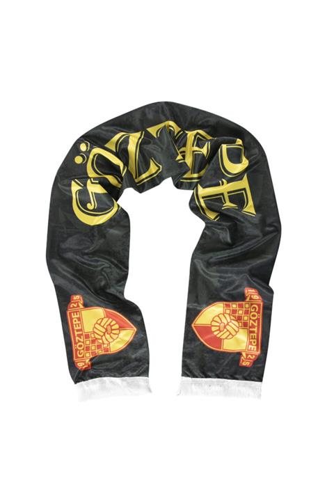 GözGöz Store Göztepe Tribün Siyah Şal Atkı