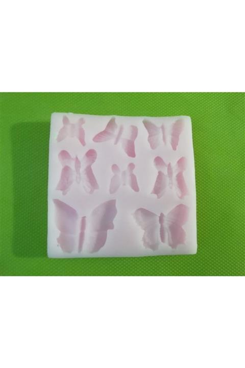 AnkaHobiMarket Küçük Kelebekler Silikon Kalıp