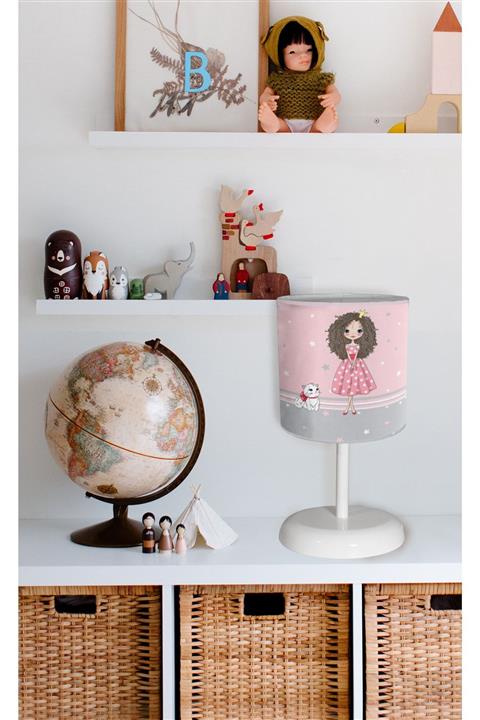 Bebişim Halı Prenses Kız Bi202 Çocuk Odası Abajur