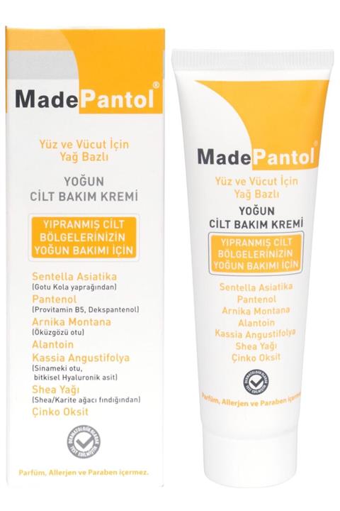 Dermadolin Madepantol Yoğun Cilt Bakım Kremi ( Yağ Bazlı) 50ml
