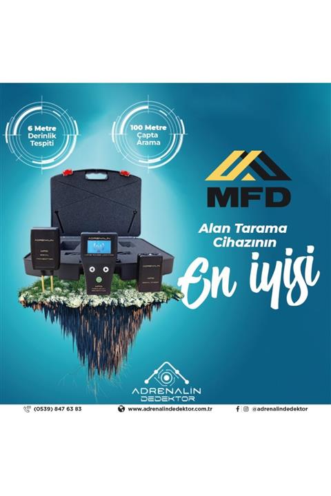 Adrenalin Dedektör Mfd Alan Tarama Cihazı