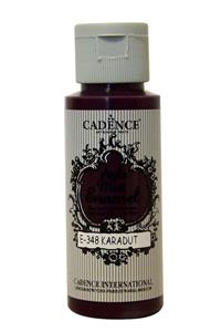 Cadence Cam Boyası 348 Karadut Enamel 59 ml