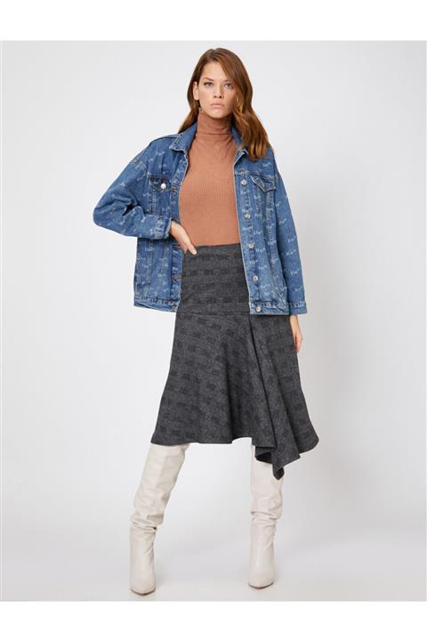 Koton Asimetrik Etek