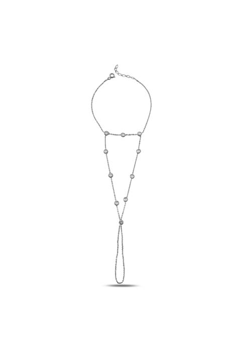 silverlina Gümüş Zirkon Taşlı Şahmeran