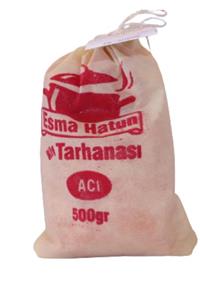 Esma Hatun Tarhanaları Köy Tipi El Yapımı Katkısız Renklendirici Içermeyen Doğal Tarhana Acı 500 Gr