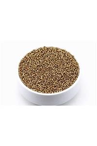 YF STORE 100 gr  Küçük Boy Kum Boncuğu 1.5 mm Takı Yapım Boncuğu Parlak Altın Renk K51