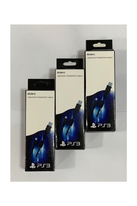 STARX Sony Ps3 Orjinal Şarj Kablosu 1,8 Metre Micro Usb Kablo