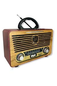 Mmctech Nostalji Radyo Bluetooth Kart Özel Radyo Kumandalı