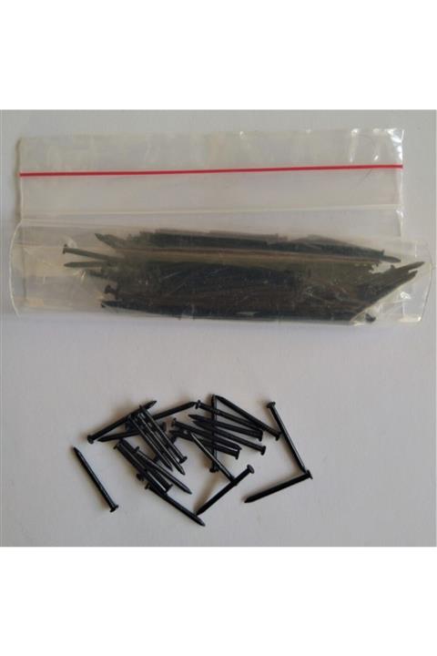 FİLOMAT Düz Başlı Siyah Renk Filografi Çivisi (500 Gr.)