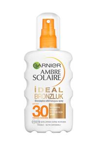 Garnier Ambre Solaire İdeal Bronzluk Güneş Koruyucu Sprey GKF30 200ML