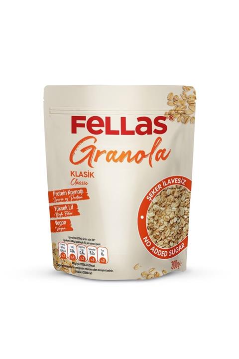 Fellas Vegan Granola Sade Klasik 300gr