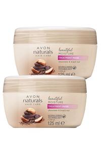 AVON Çikolata Brezilya Fındığı Özlü Bakım Maskesi 125 ml İkili Set