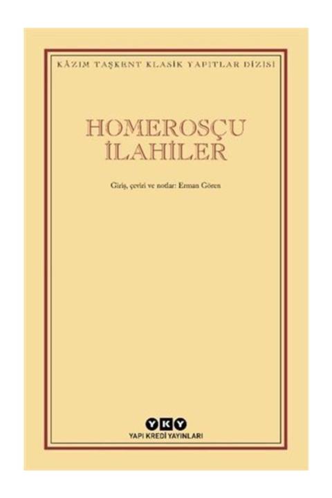 Yapı Kredi Yayınları Homerosçu Ilahiler