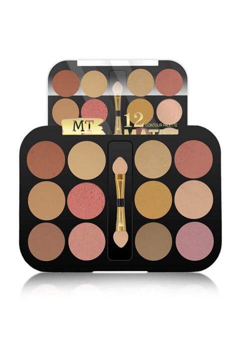 Makeuptime Mt 12 Li Matte Far Paleti 03