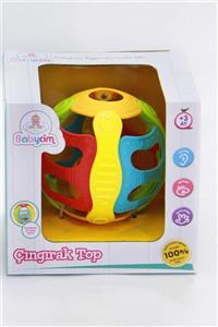 BABYCİM Eğitici Çıngıraklı Top