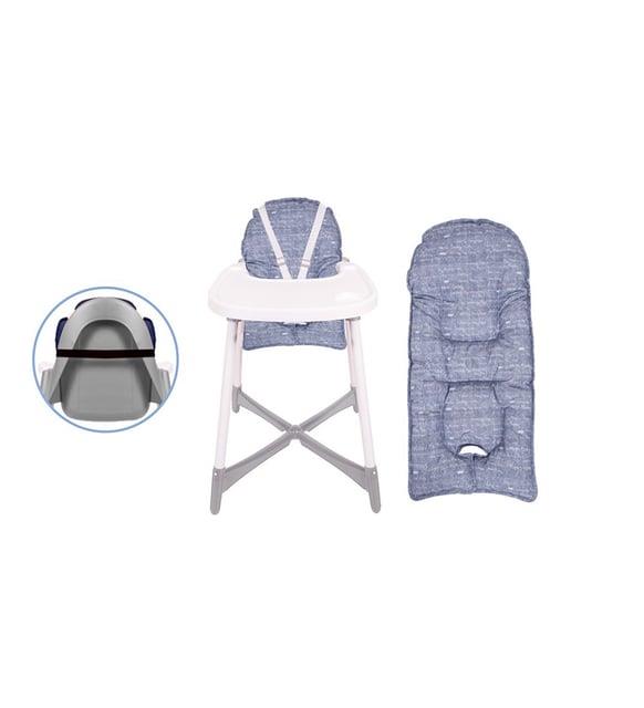 Sevi Bebe Mama Sandalyesi Minderi - Kot Desen