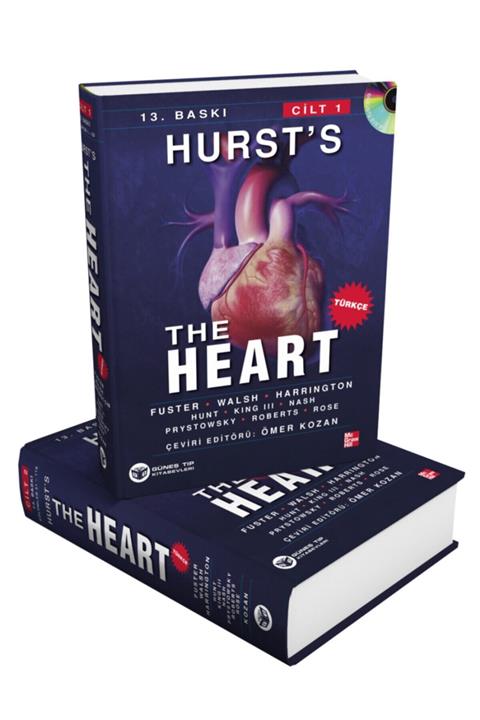 Güneş Tıp Kitabevi Hurst Kalp 1-2 Cilt + Dvd