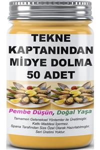SPANA Tekne Kaptanından Midye Dolma 50 Adet Ev Yapımı Katkısız 1kg