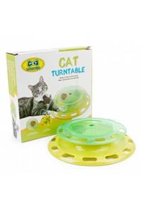 Nordmende Cat Turntable Eğlenceli Kedi Mama Kabı Eğitim Kedi Oyunu Oyuncağı