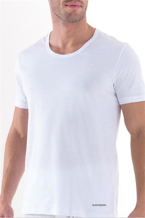Blackspade Erkek Beyaz Loose Fit Pamuk Fanila