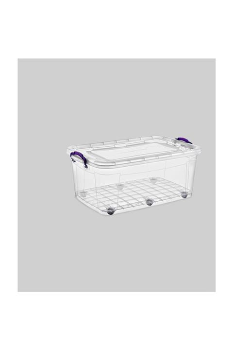 Şimdibeğen Erkoç Plastik Mega Tekerlekli Saklama Kabı Multibox 90 lt E5