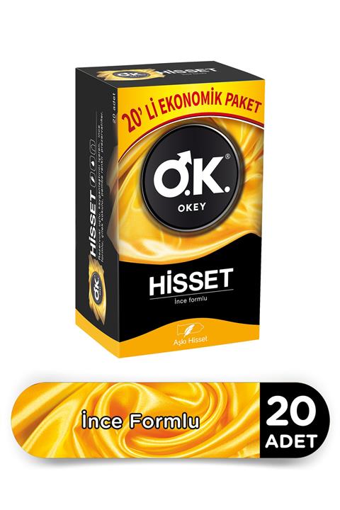 Okey Hisset Ekonomik 20'li Prezervatif
