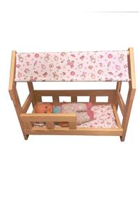 esaskids Ahşap Oyuncak Yatak