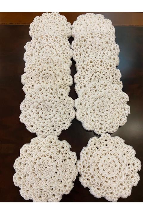 antika rahibe Mekik Işi Sunumluk 6 Adet