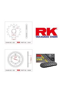 RK Suzuki Gsx-R 750 Rk X-Ring Zincir Dişli Set 525 Xso 17/45T(2011-2017)