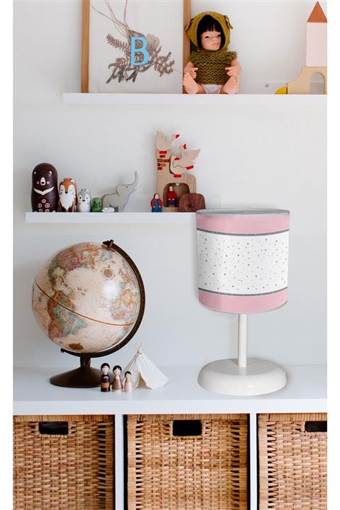 Bebişim Halı Bebişim Bi132 Yıldız Çocuk Odası Abajur