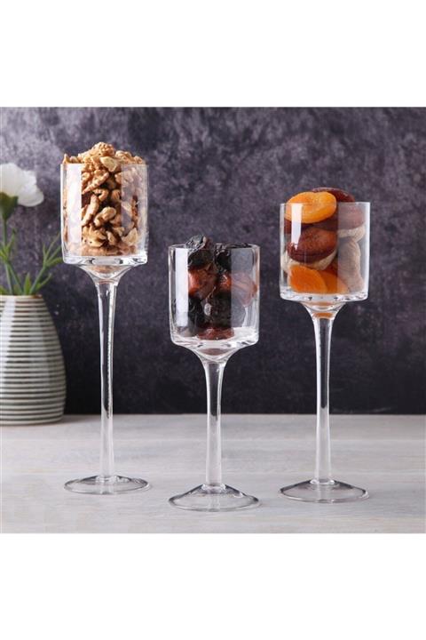 Perotti Allegra 3'lü Cam Sunumluk (11291)