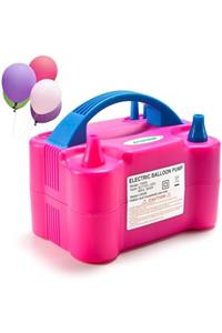angel store Parti Elektrikli Balon Pompası Çift Uçlu Çift Çıkışlı Balon Makinası
