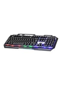 K PRİNT Hd863 Kablolu Metal Rgb Işıklı Oyuncu Gaming Klavye