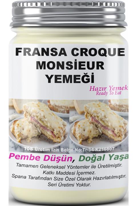 SPANA Fransa Croque Monsieur Yemeği Ev Yapımı Katkısız 330gr