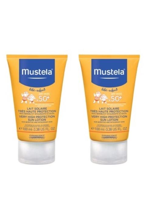 Mustela Very High Protection Sun Lotion Spf50 100 Ml X2 Adet