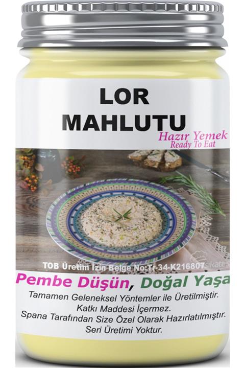 SPANA Lor Mahlutu Ev Yapımı Katkısız 330gr