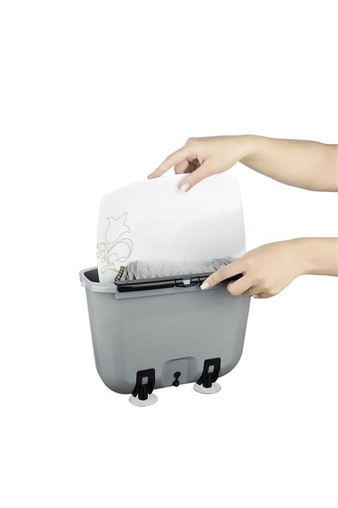 Titiz Plastik Tabaac Tabak Yıkama Fırçası Taş Gri